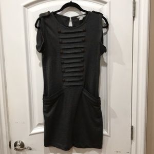 Derek Heart beautiful gray mini dress size L
